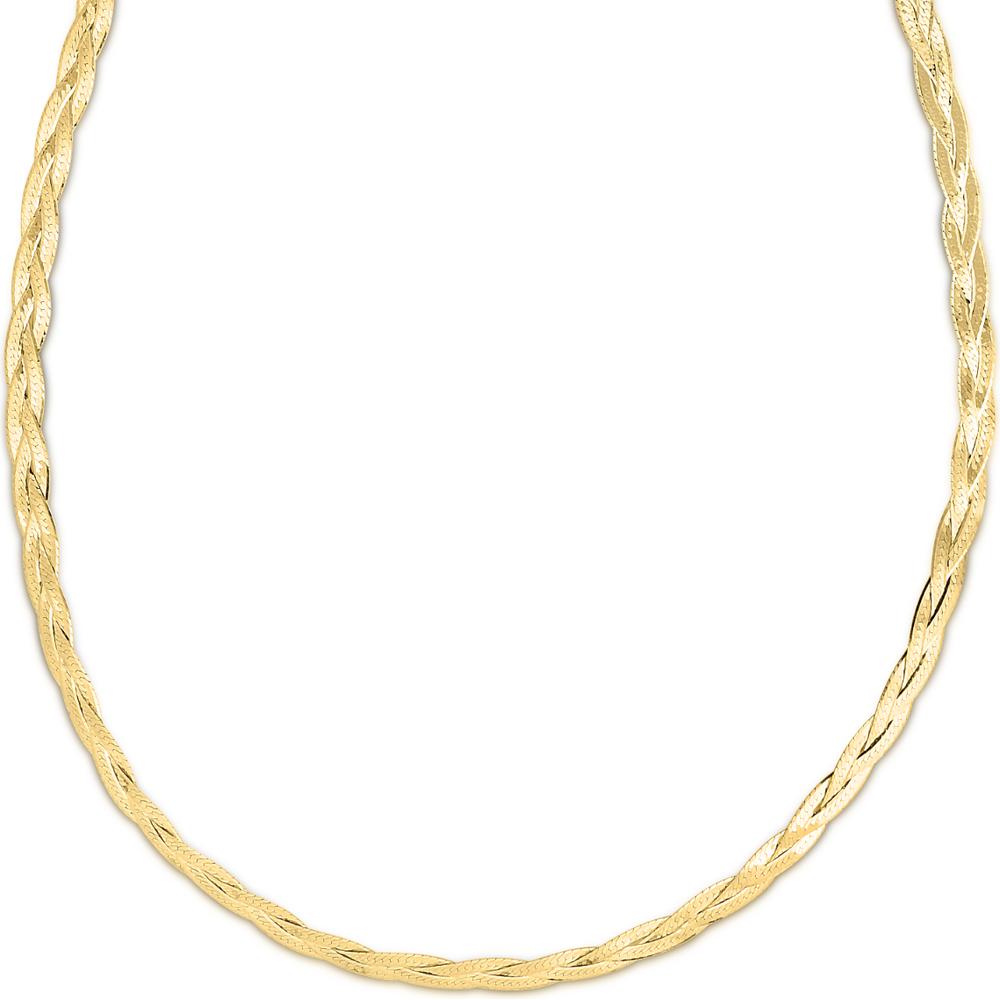 14K Yellow Gold 16