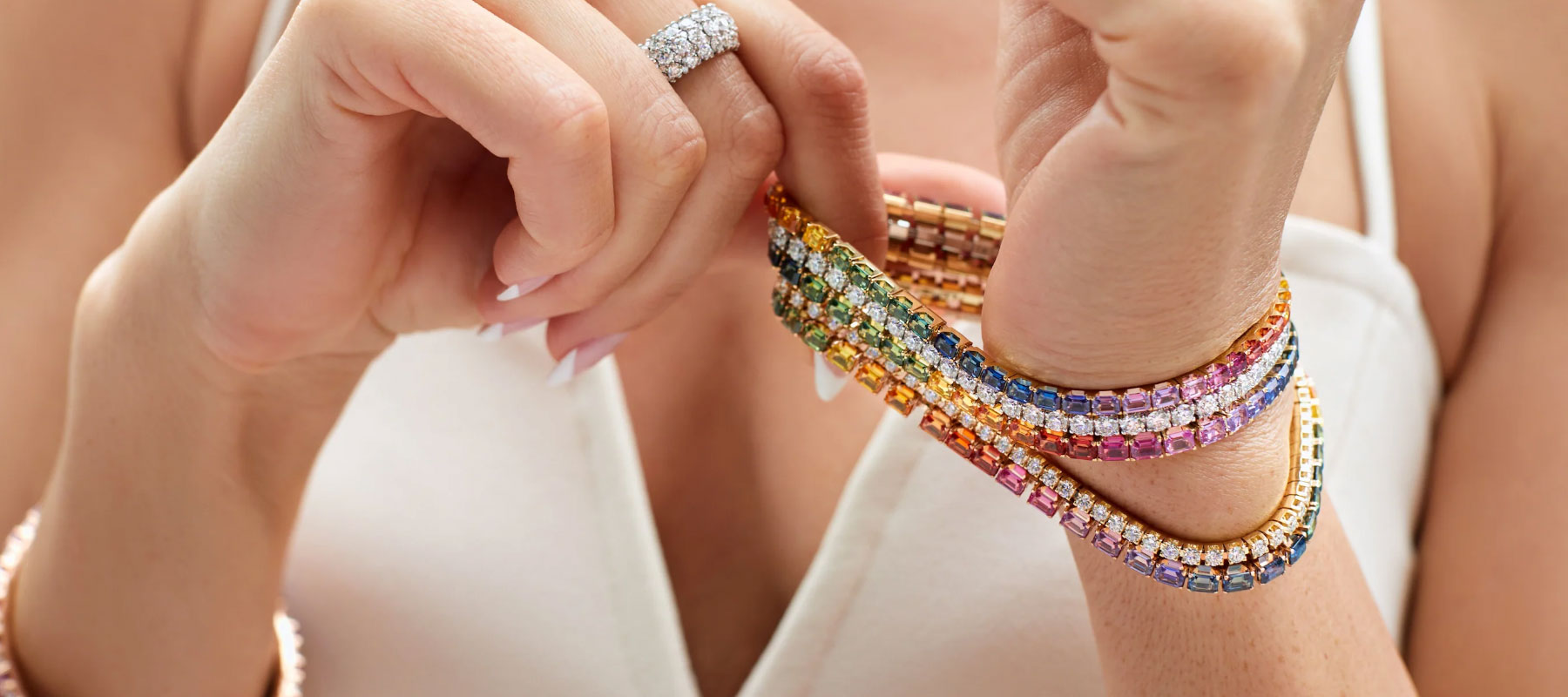 Extensible Stretch Bracelets and Rings