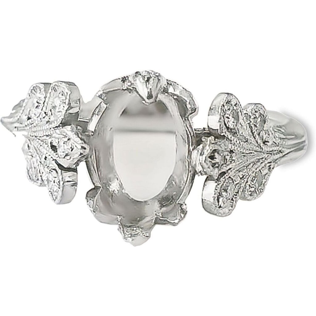 Ninacci Antique Style Platinum Diamond SemiMount Ring Robinson's