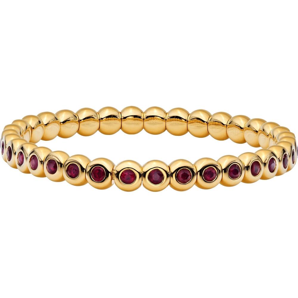 Ruchi New York Marguerite Ruby Bracelet in 18K Yellow Gold