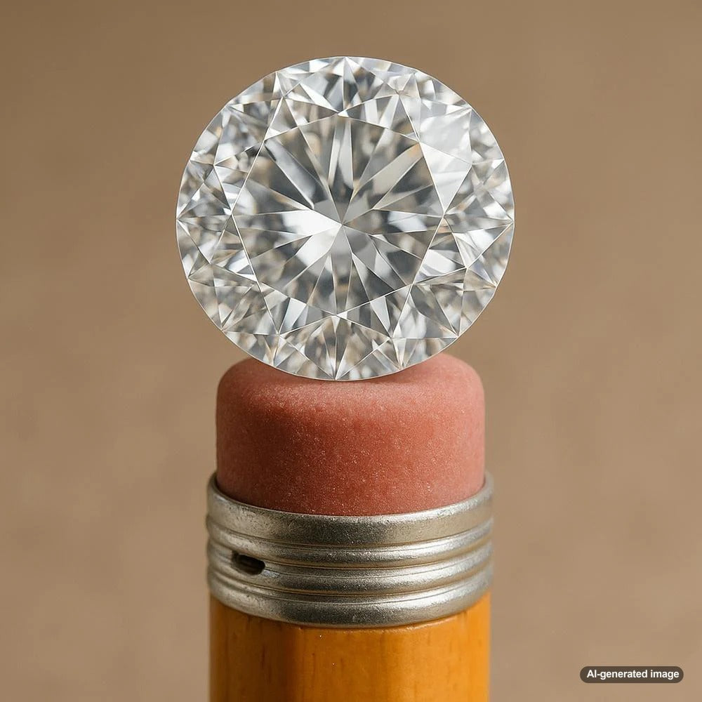 3 carat diamond ring showcasing its brilliance and size on a hand