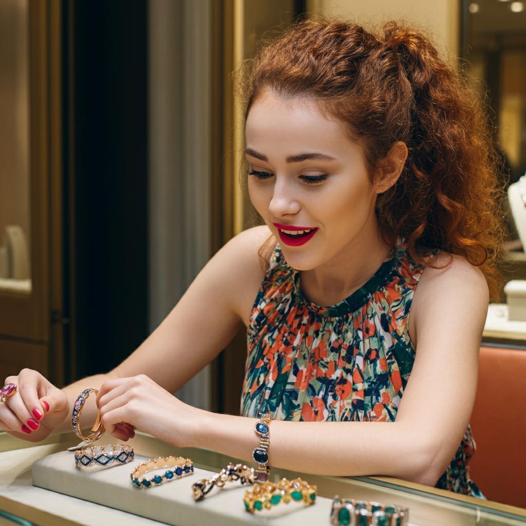 A vibrant assortment of colorful gemstones laid out on a velvet surface, showcasing the unique beauty and variety available at Robinson's Jewelers.
