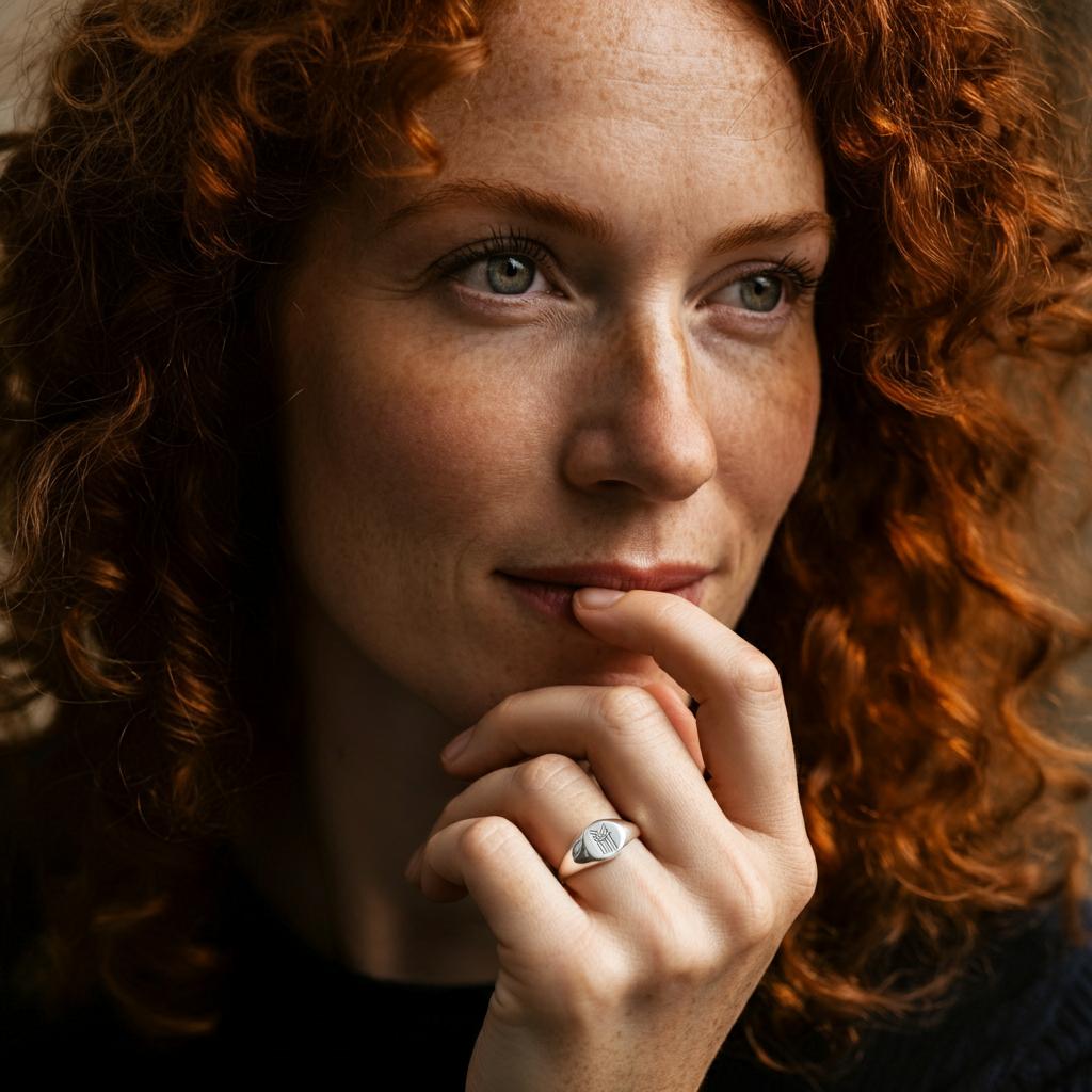 18k Gold Signet Ring - A Symbol of Elegance and Personal Style