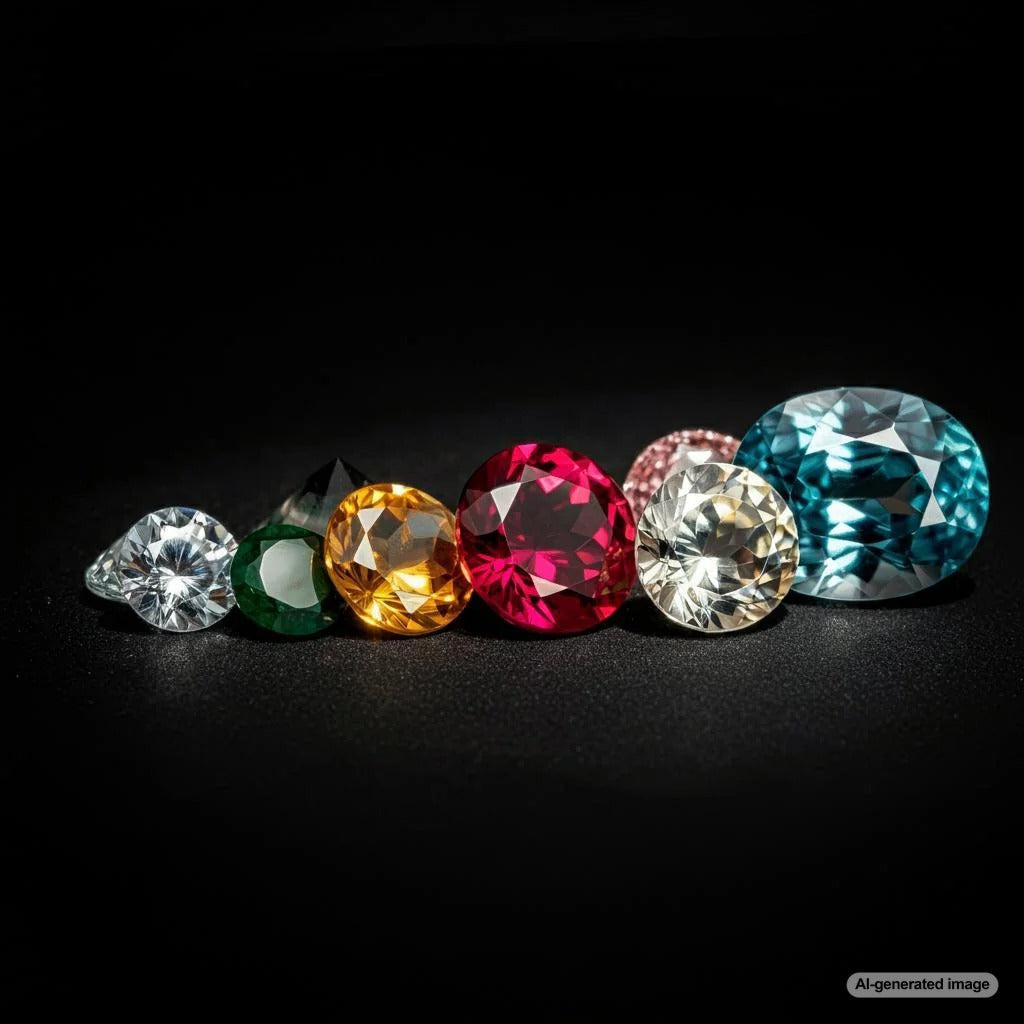 Explaining the Mohs' Scale for gemstone hardness.