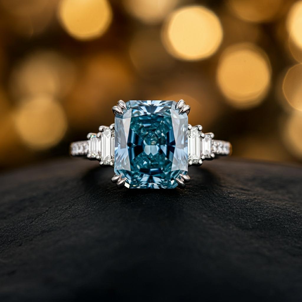 Jennifer Lopez's Green Diamond Engagement Ring