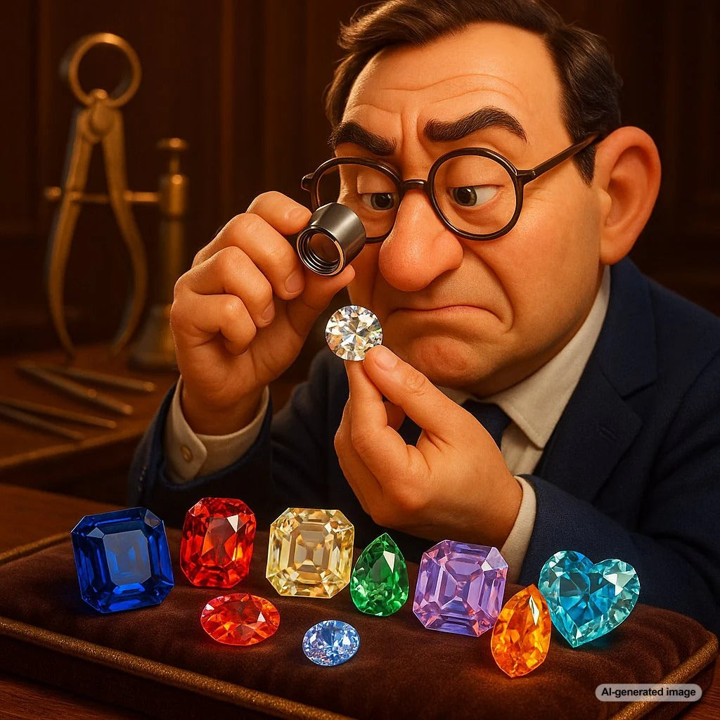 Evolution of gemstone cutting styles from ancient cabochons to modern brilliant cuts
