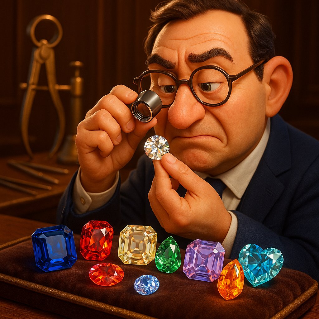 Evolution of gemstone cutting styles from ancient cabochons to modern brilliant cuts