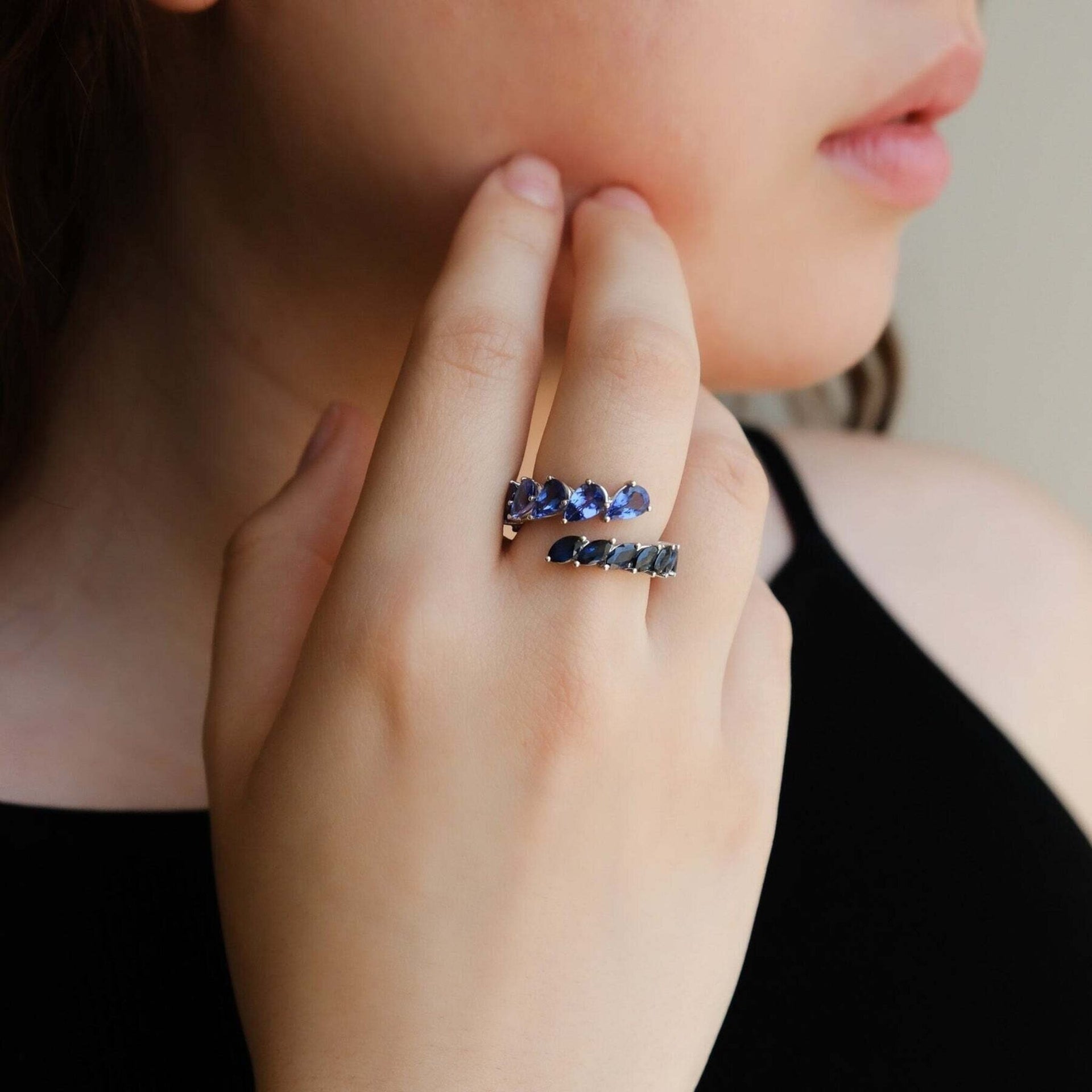 Tanzanite deals ring designs