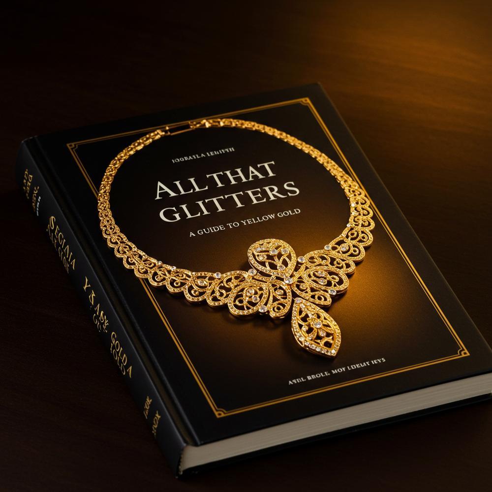 A stunning collection of yellow gold jewelry, including rings, necklaces, and bracelets, showcasing the warm glow of this timeless metal.