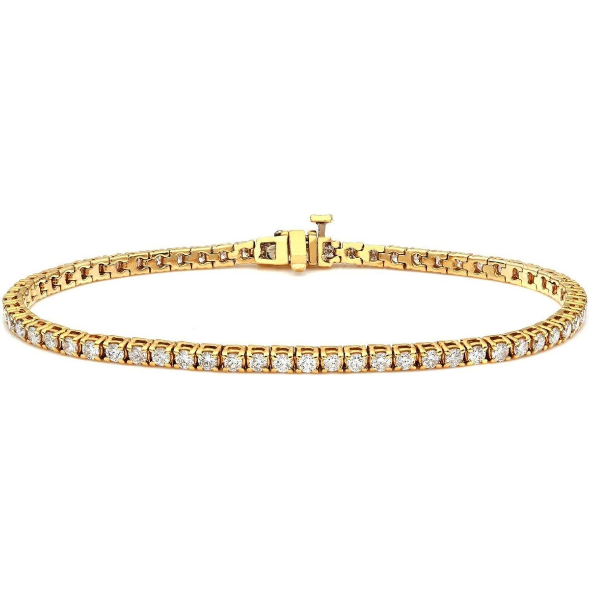 Elegant tennis bracelet from Robinson's Jewelers