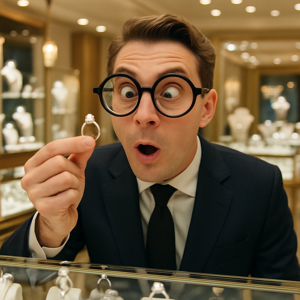 A close-up of a brilliant cut diamond set on a velvet background, symbolizing luxury and investment