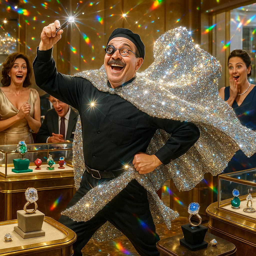 Hearts and Arrows diamond precision cut showing perfect symmetry and brilliant light performance