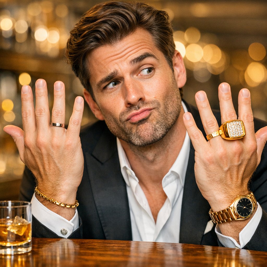 A modern collection of gold and diamond signet rings for men and women, styled on fingers to show how to wear them with meaning and elegance.