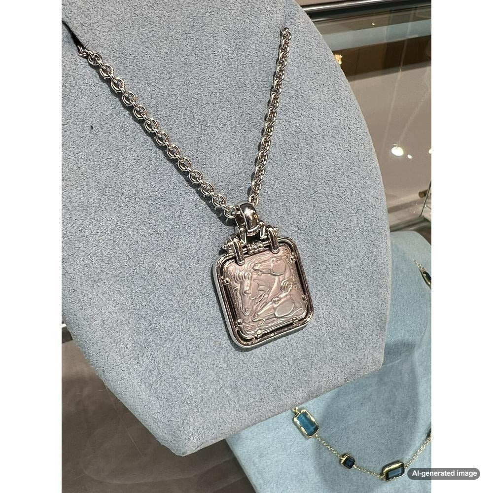 A collection of elegant horse-themed jewelry pieces from Robinson's Jewelers
