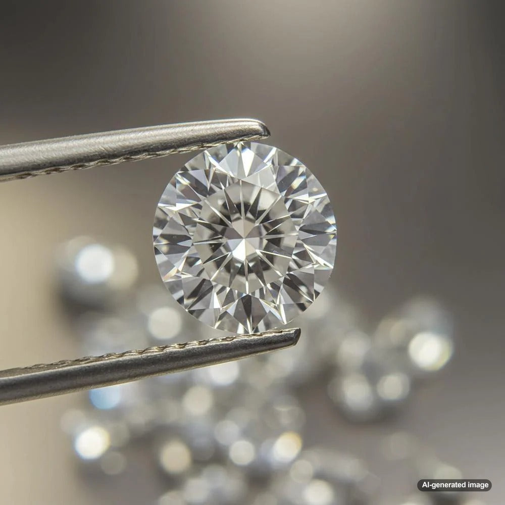 Lab-created diamond vs natural diamond comparison