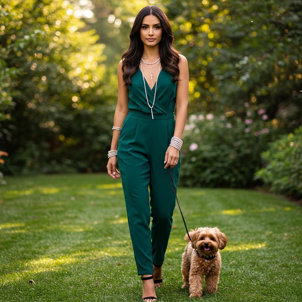 A woman wearing a beautiful diamond ring and bracelet, showcasing everyday diamond jewelry.