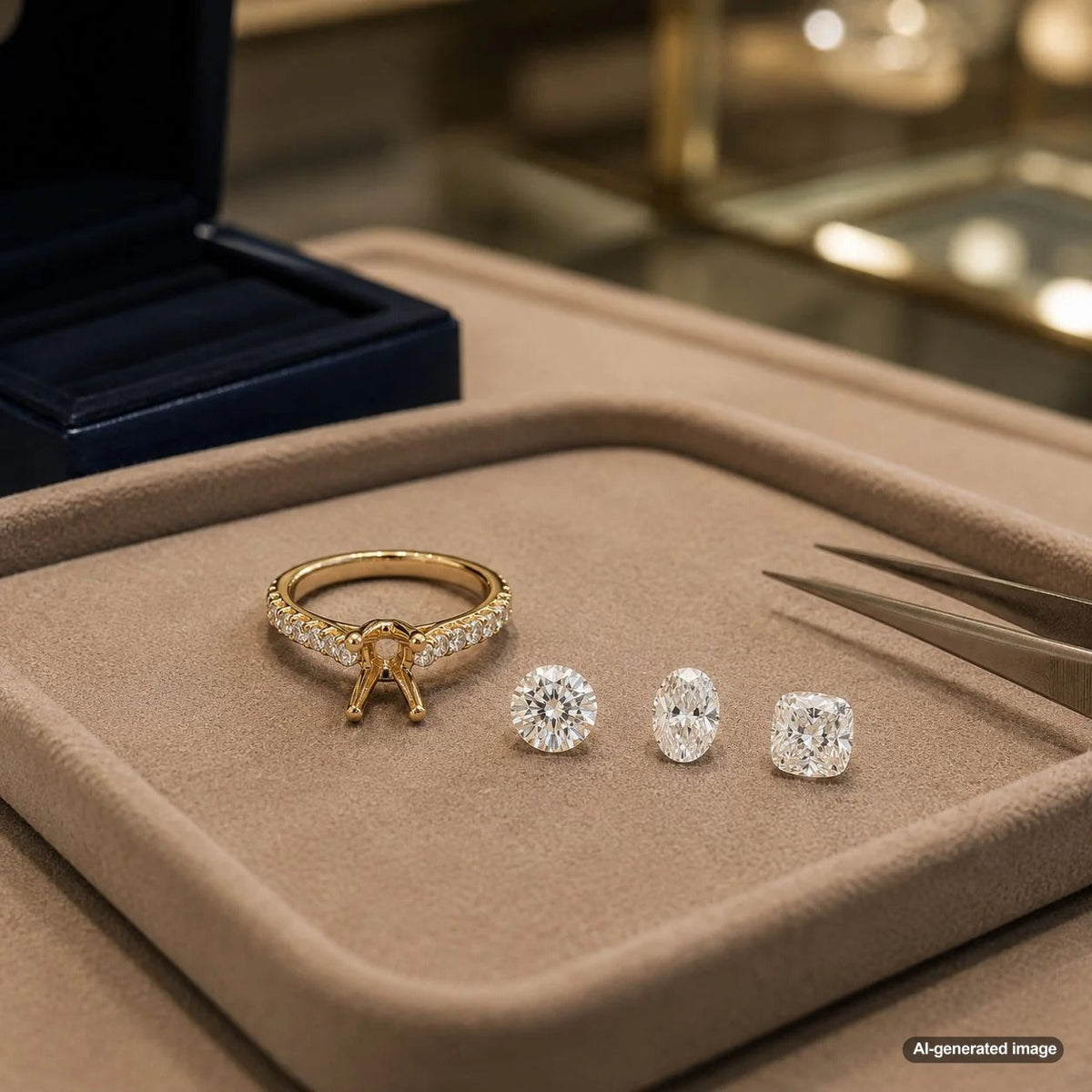 Can You Change the Center Stone in an Engagement Ring - Robinson's Jewelers Upgrade Guide