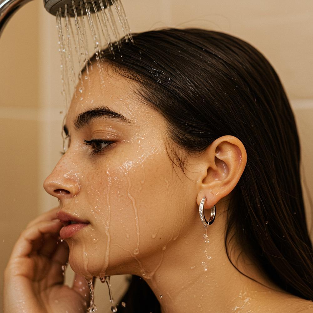 A elegant 10K white gold ring with diamonds, showcasing its brilliance and durability.