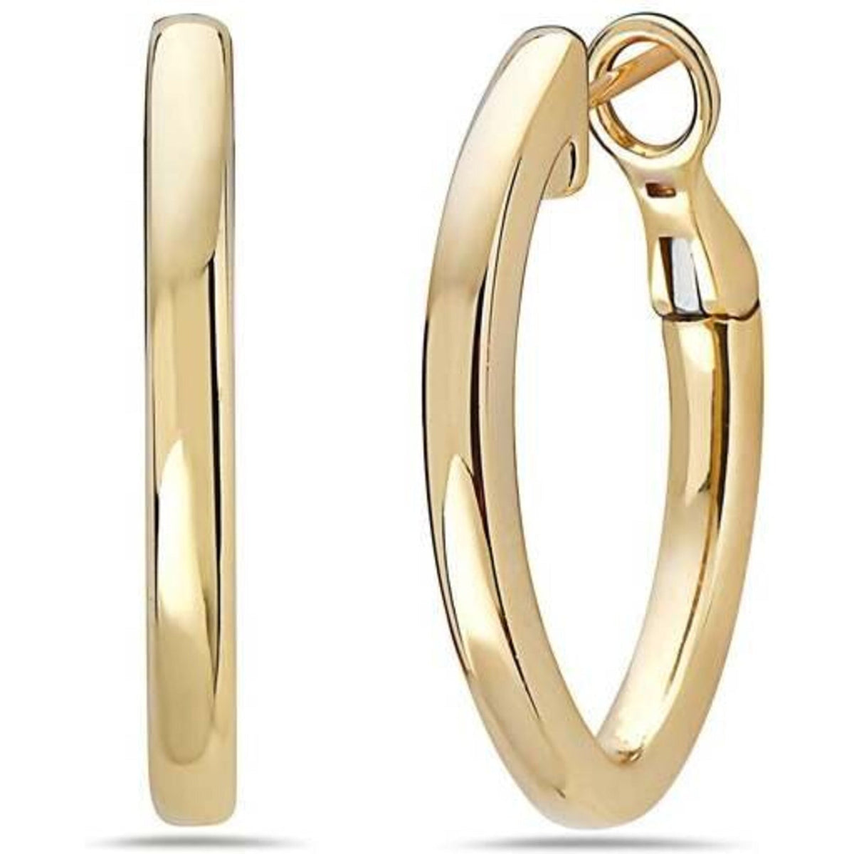 Elegant Gold Hoop Earrings