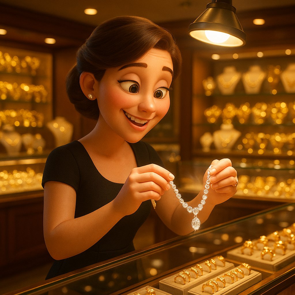 Jewelry maintenance and care guide showing proper cleaning and storage techniques for fine jewelry collections