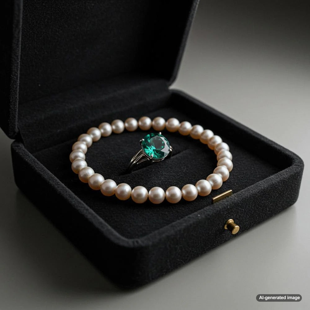 A stunning assortment of birthstone jewelry including rings, necklaces, and bracelets showcasing various gemstones for each month