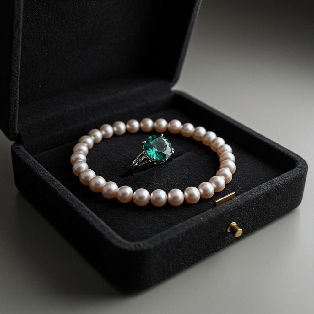 A stunning assortment of birthstone jewelry including rings, necklaces, and bracelets showcasing various gemstones for each month