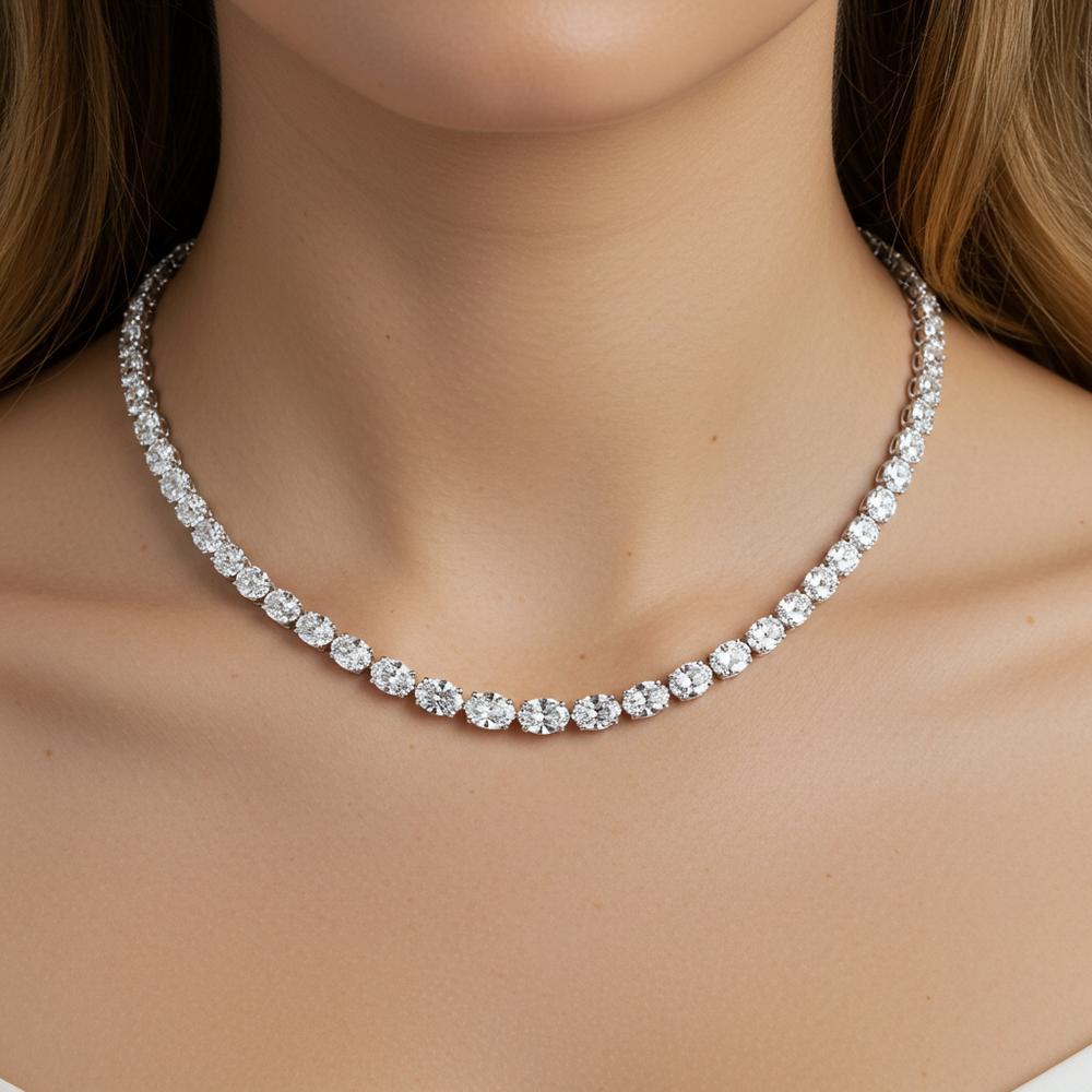 Celebrity wearing lab grown diamond jewelry on the red carpet