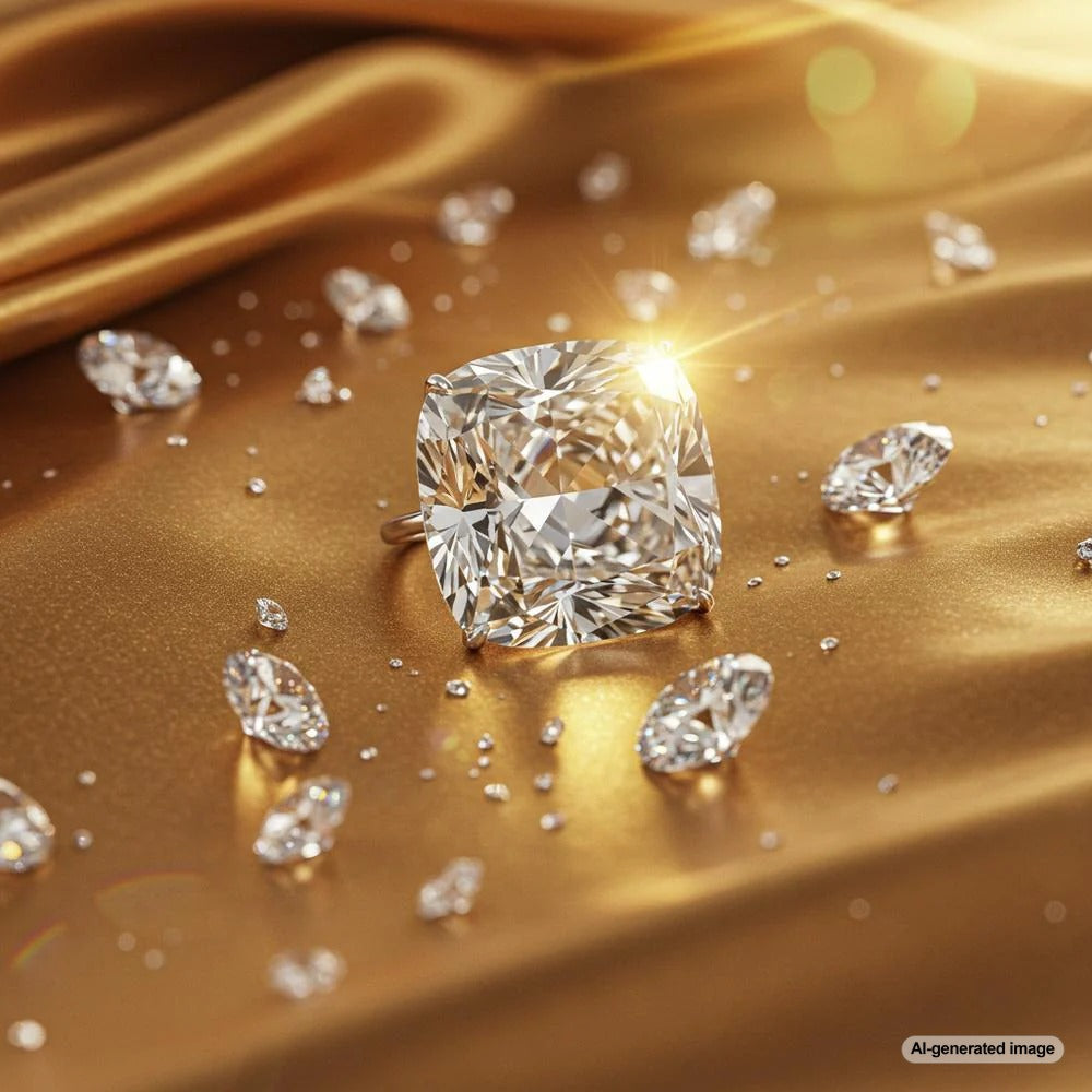 Lab diamond jewelry showcasing brilliance and durability