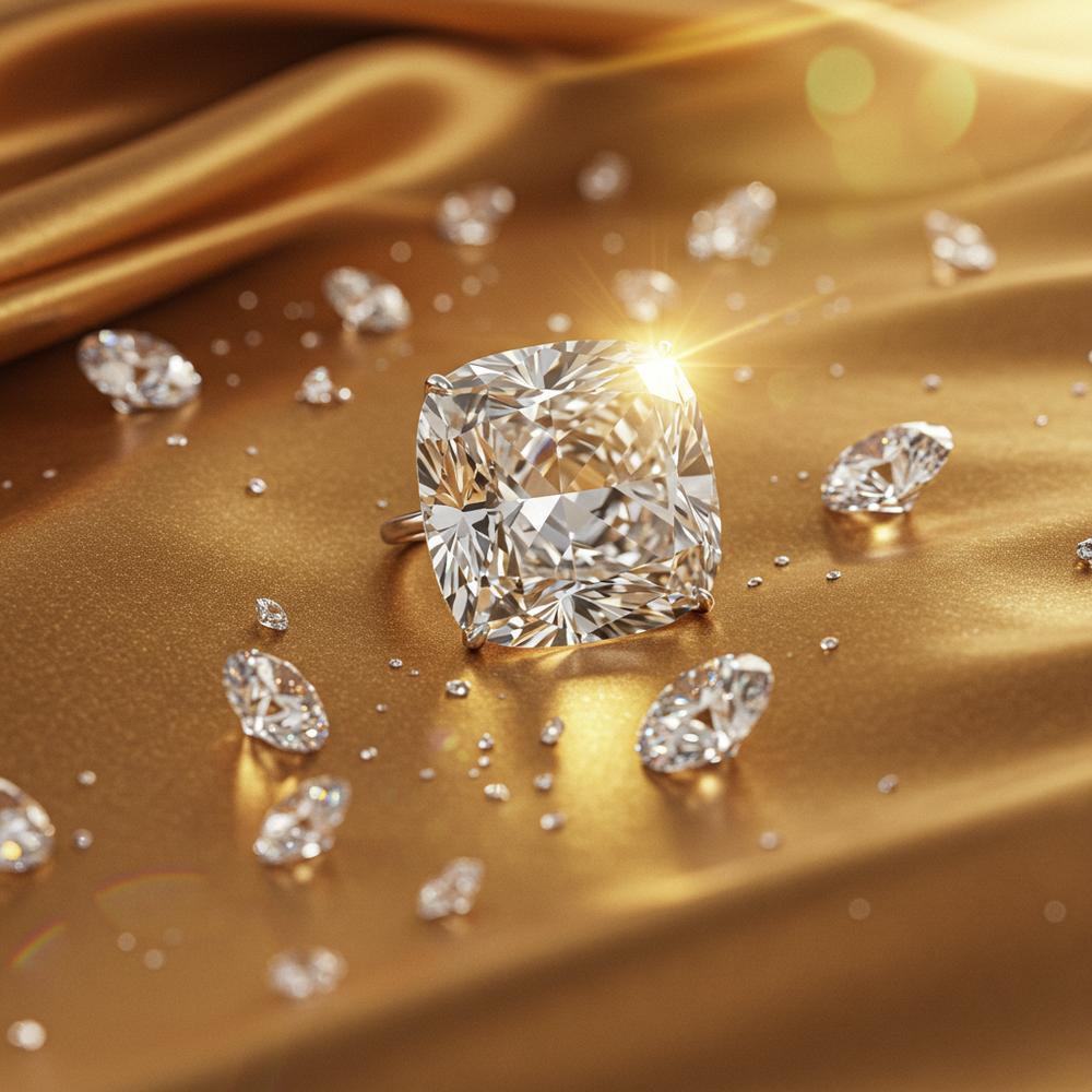 Lab diamond jewelry showcasing brilliance and durability