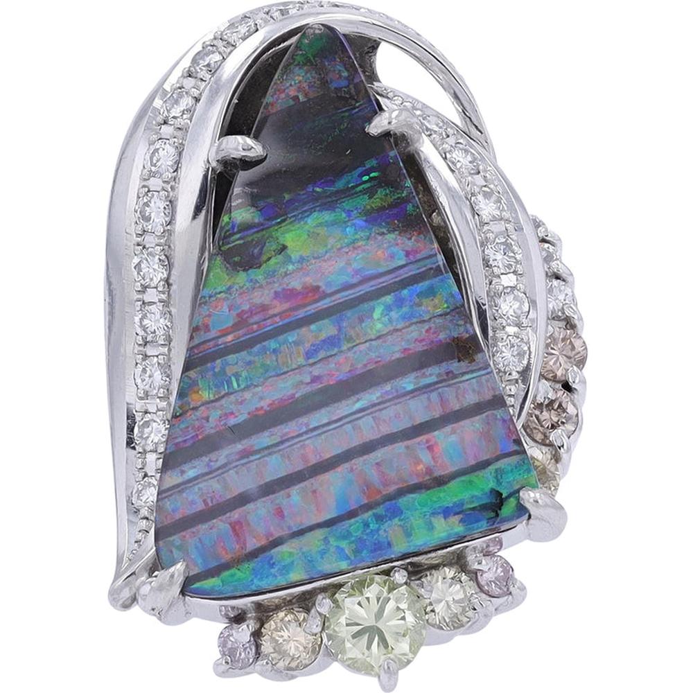 Exquisite Boulder Opal Earrings from Robinson's Jewelers