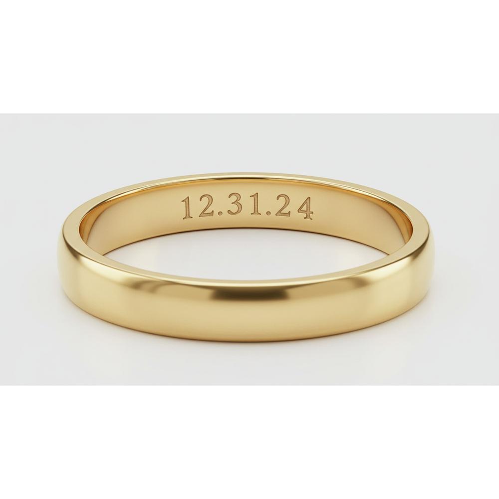 A beautifully engraved engagement ring with intricate detailing on the band, symbolizing timeless love and commitment.