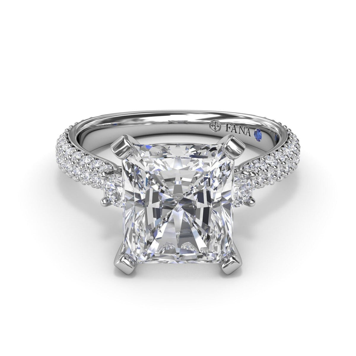 Elegant lab-grown diamond engagement ring from Robinson's Jewelers