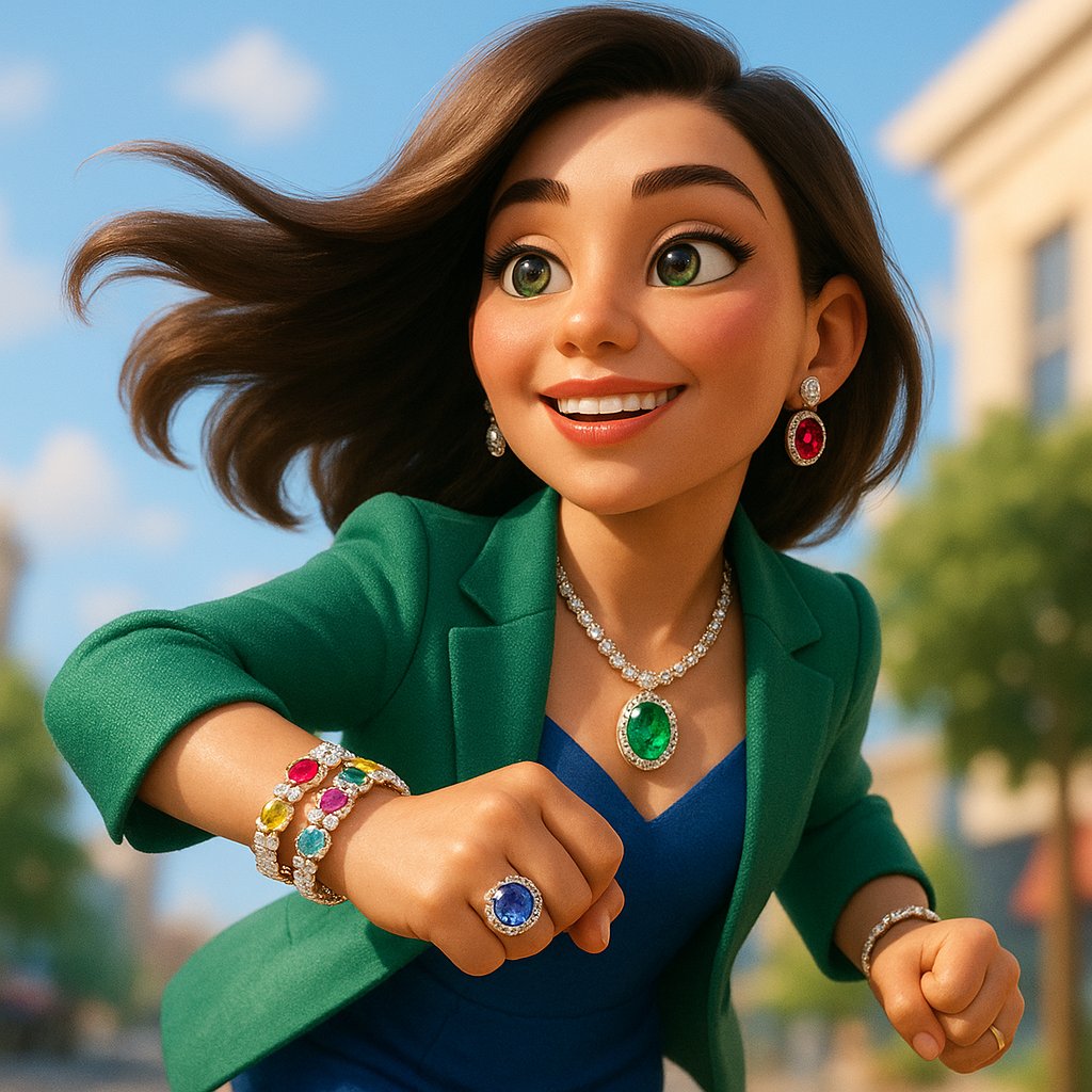 Collection of durable gemstone rings including sapphire, ruby, and diamond set in various styles for active wear