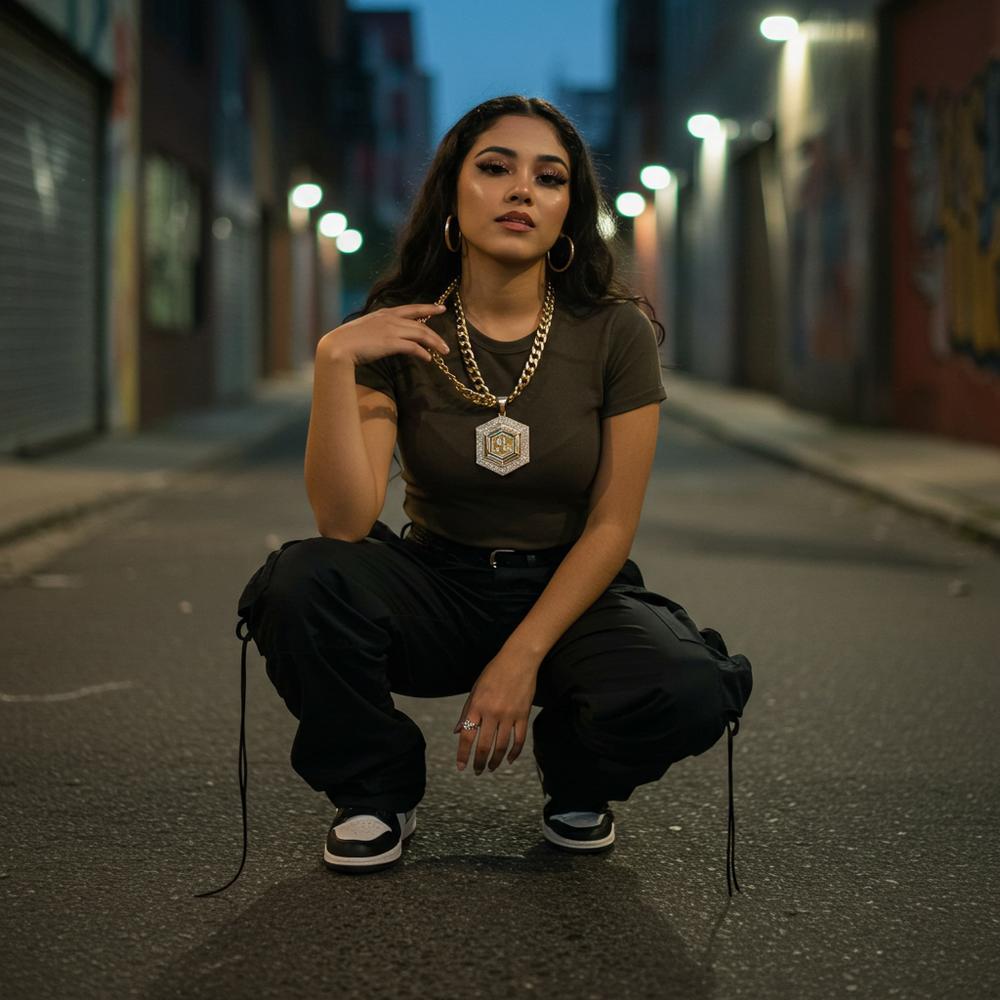 Gold chain necklace for women from the Urban Edge Collection at Robinson's Jewelers.