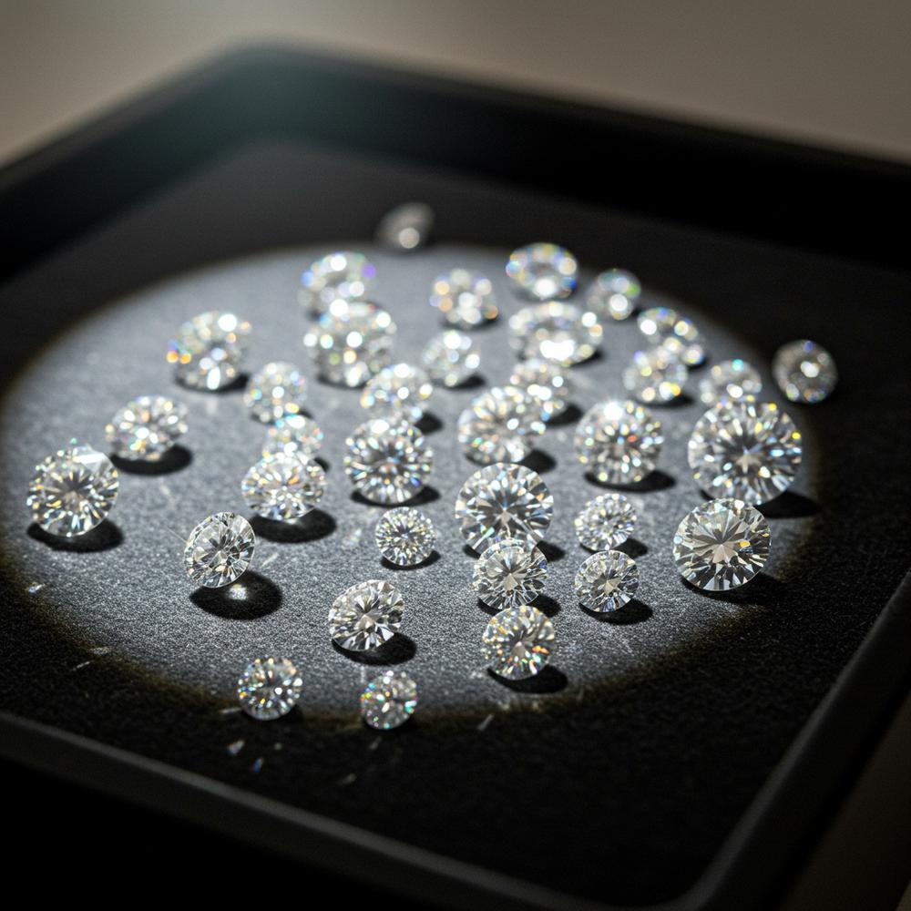 Lab grown diamond jewelry showcasing brilliance and elegance