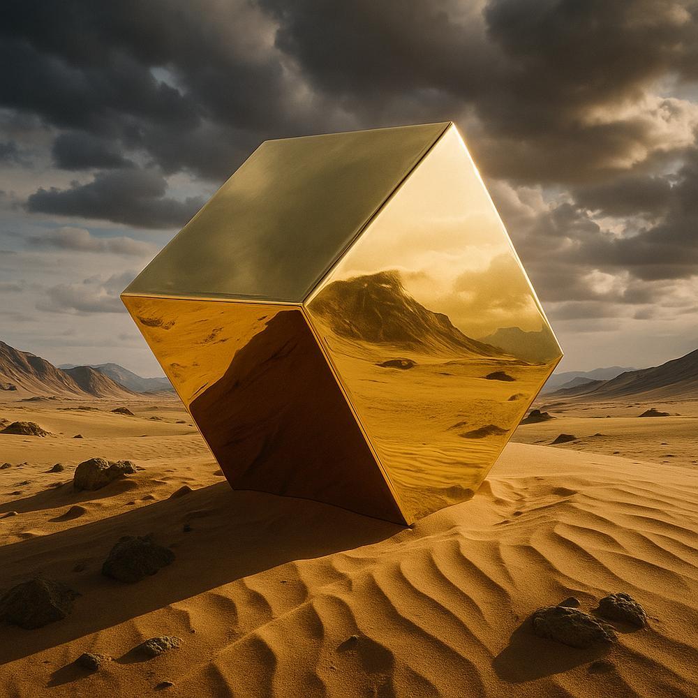 A dazzling display of gold jewelry at Robinson's Jewelers, showcasing rings, necklaces, and bracelets.