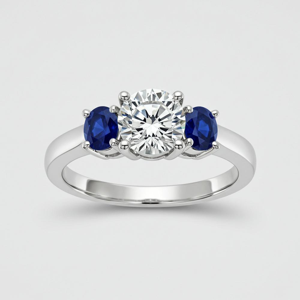 Close-up of gemstone jewelry with sparkling accents