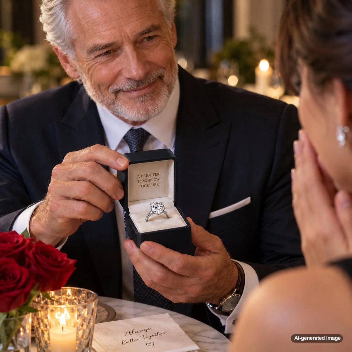 Large 5-carat lab-grown diamond ring showcasing balanced proportions, brilliance, and an elegant comfortable setting