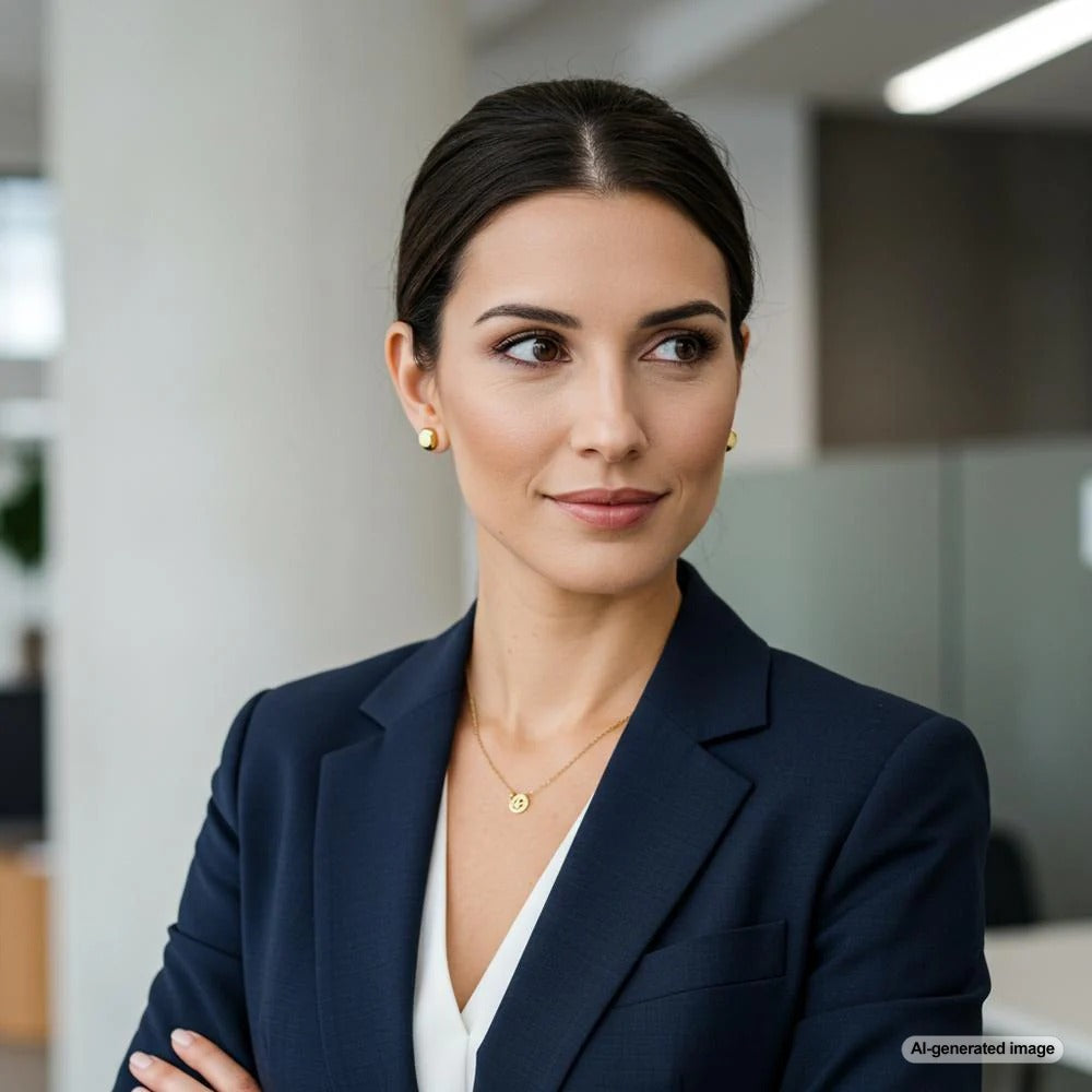 How to choose jewelry for a corporate job featuring minimalist and elegant designs.
