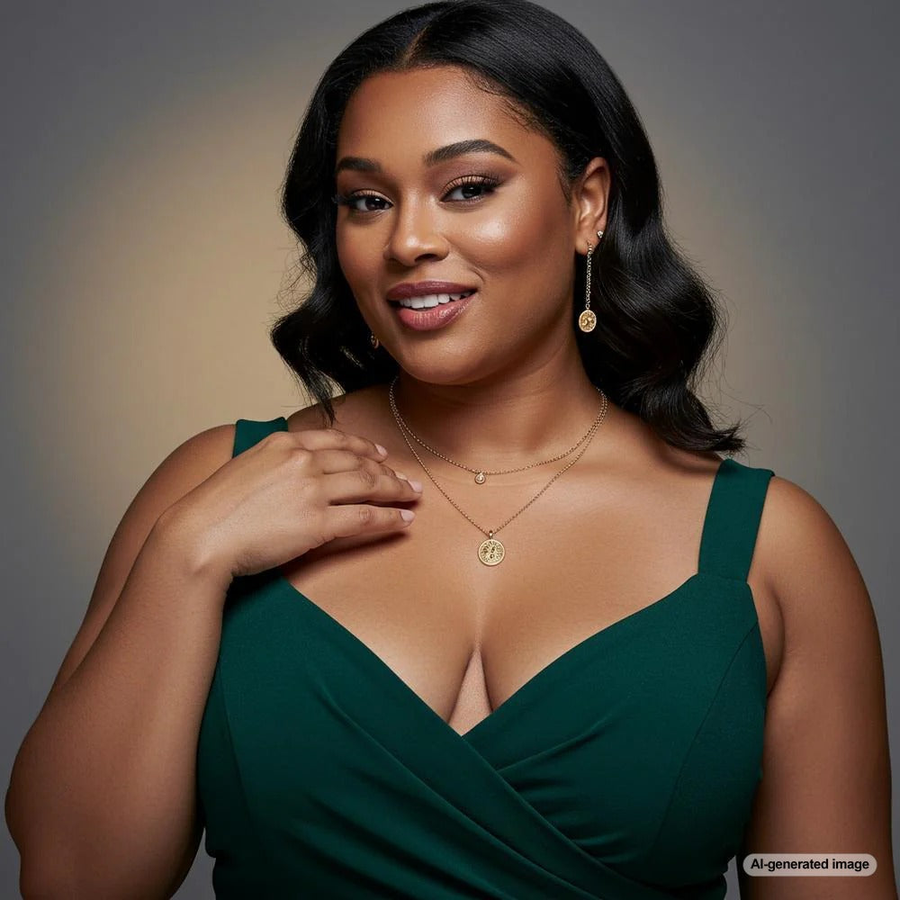 Jewelry styling tips for curvy figures