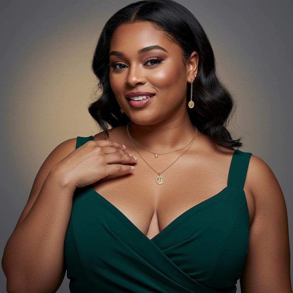 Jewelry styling tips for curvy figures