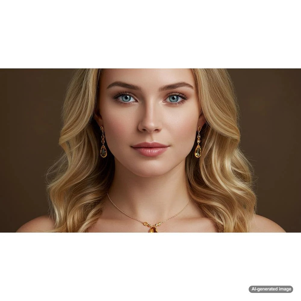 A stunning display of jewelry pieces that perfectly complement gray eyes