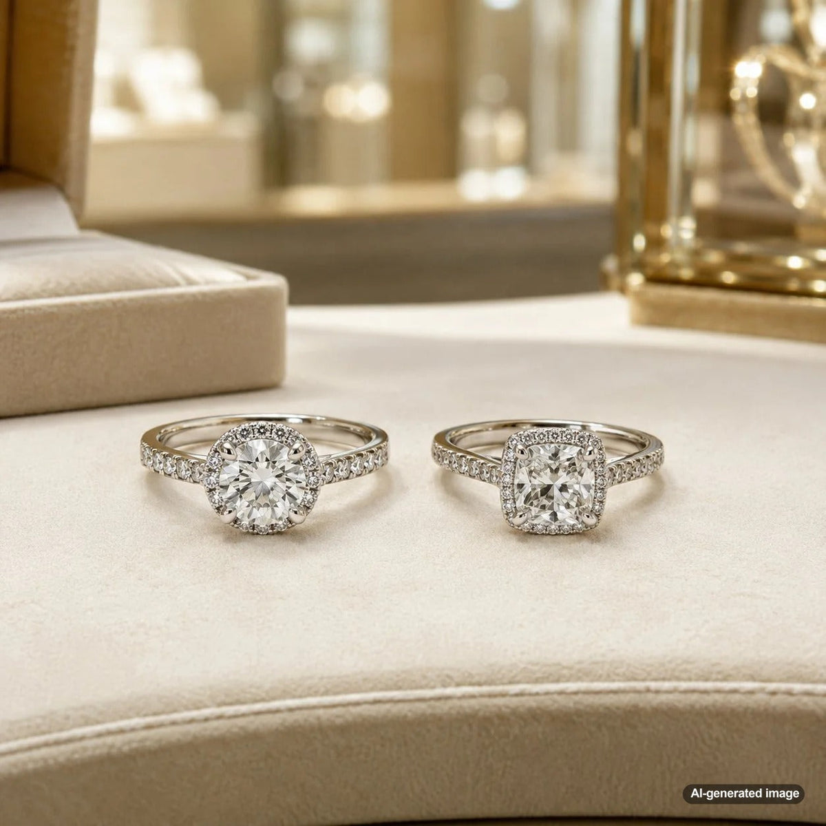 How to compare two engagement rings that look almost identical