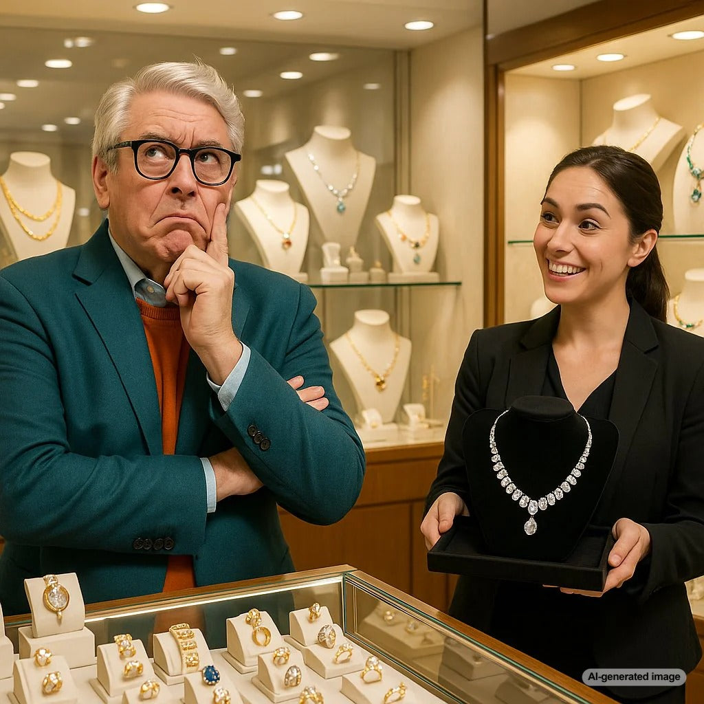 A beautiful selection of meaningful godparent gift jewelry including cross pendants and initial necklaces from Robinson's Jewelers