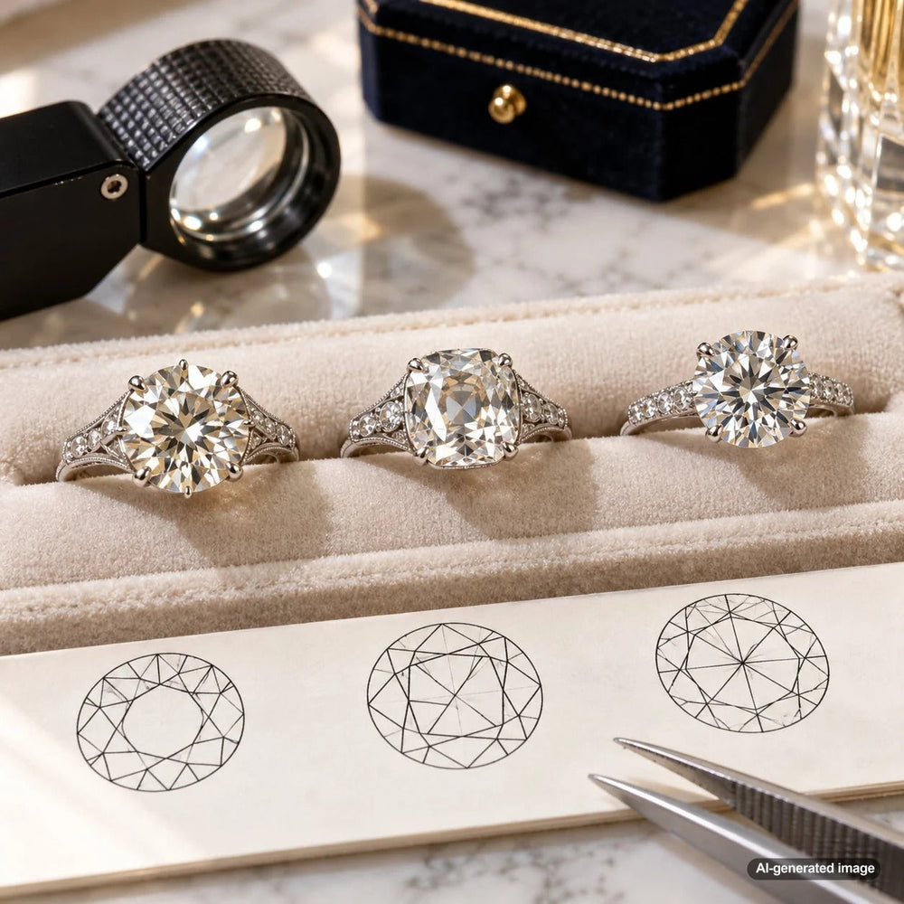 Diamond Urop How to Tell Whether an Estate Diamond Is an Old European, Old Mine, or ...