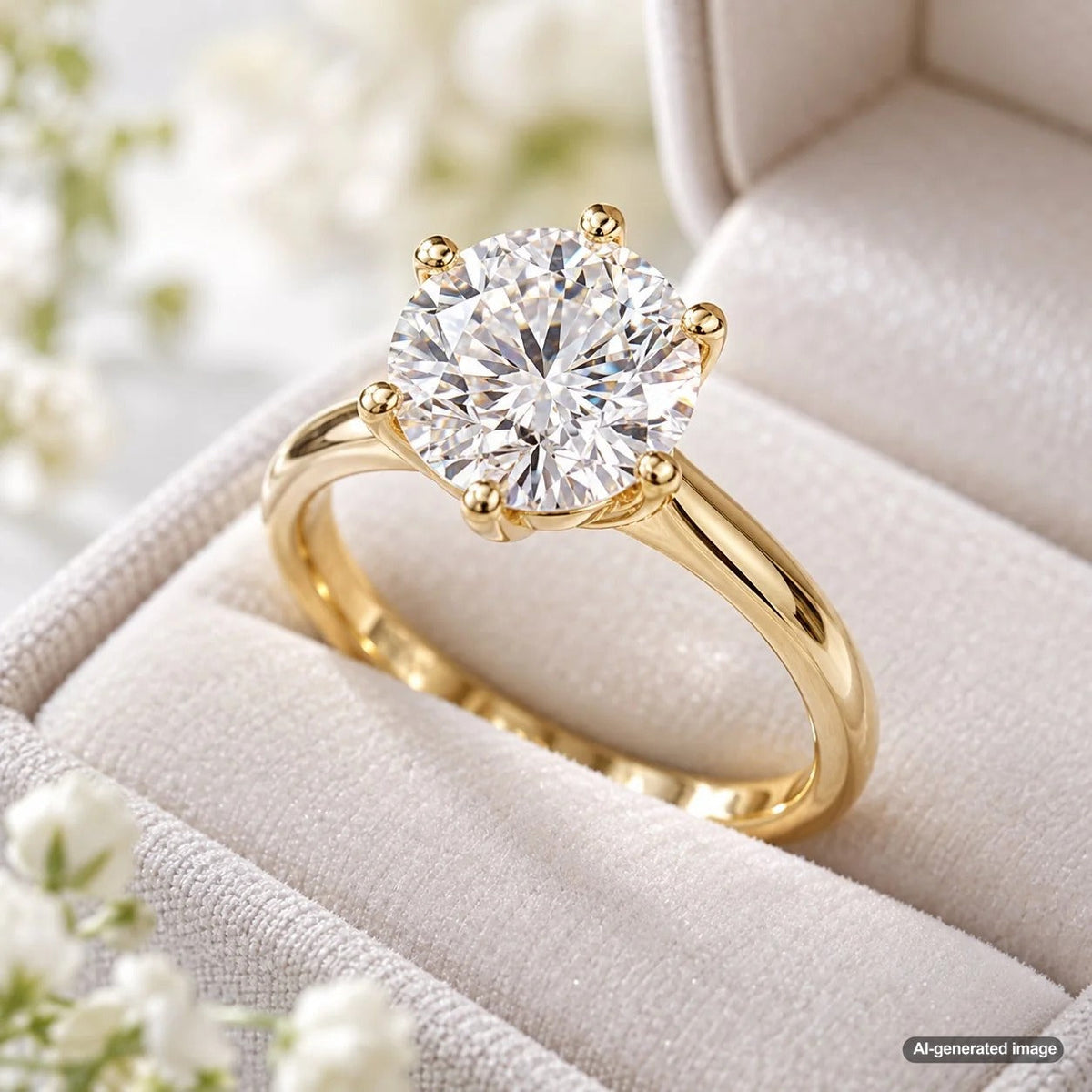 Elegant engagement ring upgrade featuring added diamond sparkle while preserving the original setting