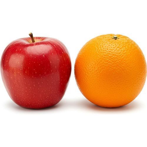 Close-up of a lab-grown diamond and cubic zirconia for comparison