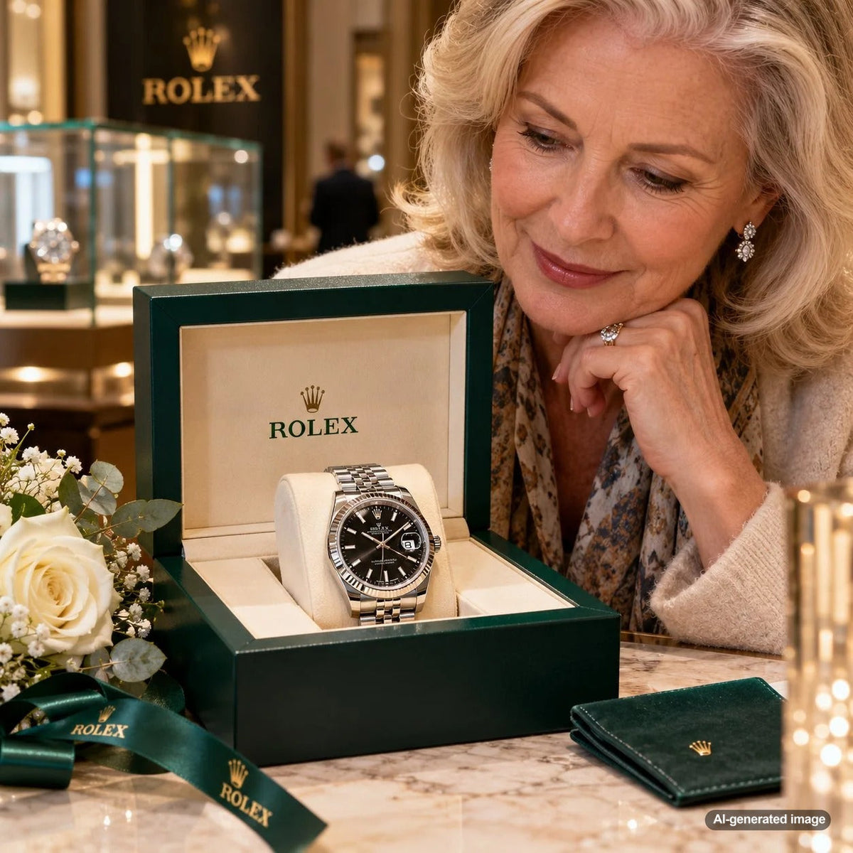 Pre-owned Rolex luxury wristwatch illustrating whether a Rolex without original papers is still worth buying