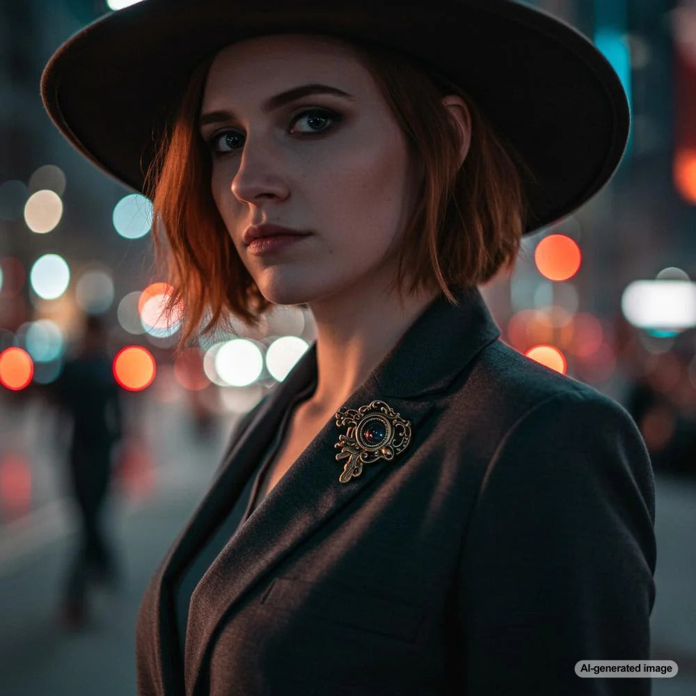 Vintage jewelry with hidden compartments, showcasing the history of espionage through accessories
