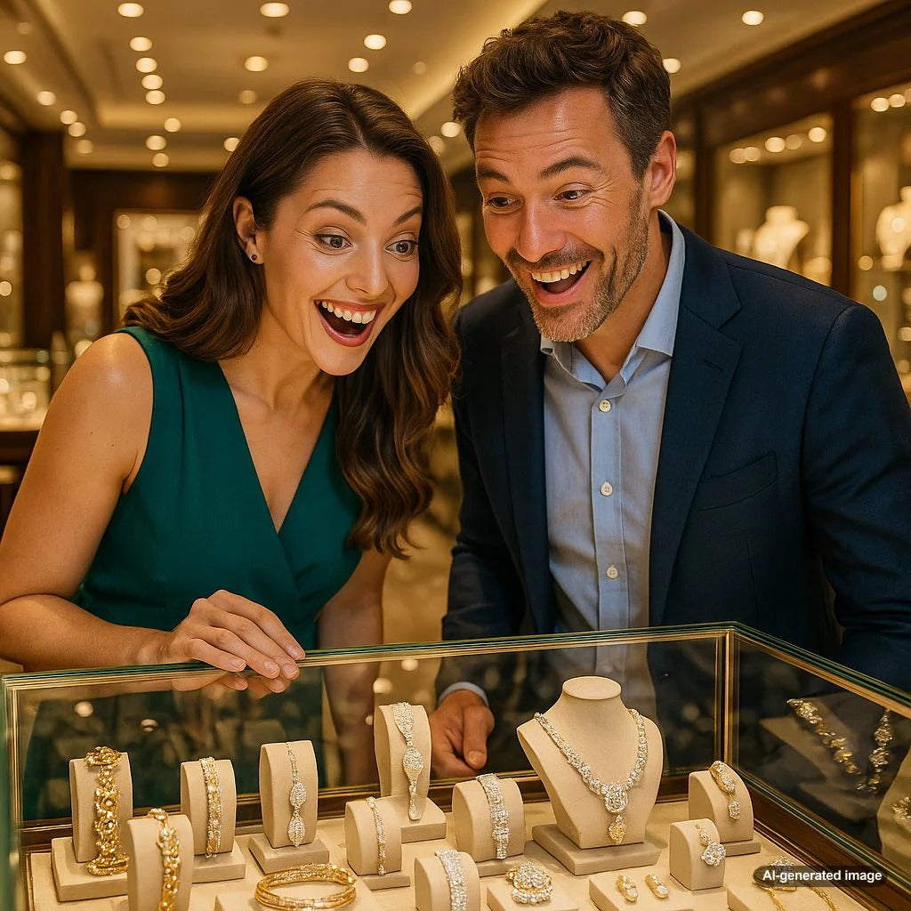 Elegant diamond and gemstone jewelry collection showcasing investment pieces with both emotional and financial value